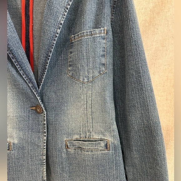 STAR Denim Pure Indigo Jacket Size Large - Picture 4 of 12